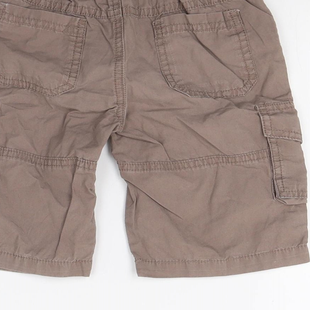 Matalan Boys Brown Cargo Shorts Size 2-3 Years