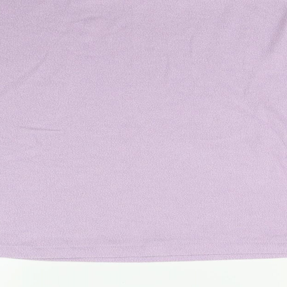 H&M Womens Purple Pullover Sweatshirt Size M