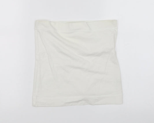Womens UK Size 12 Atmosphere White Basic Tank