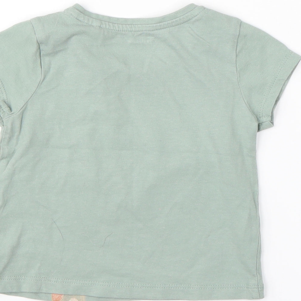 TU Green Basic Polo Size 12-18 Months