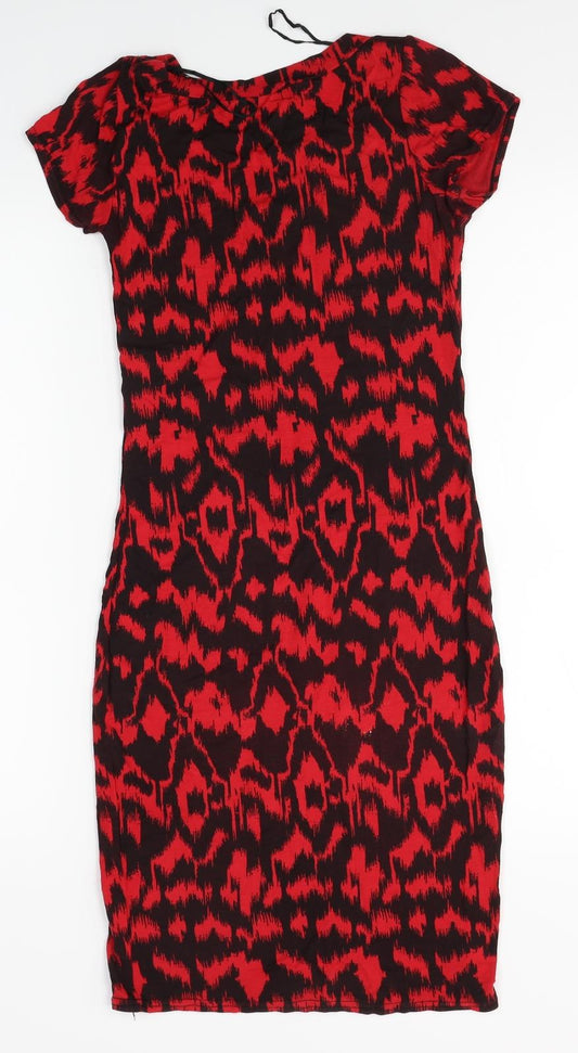 Select Womens Red A-Line Size 8