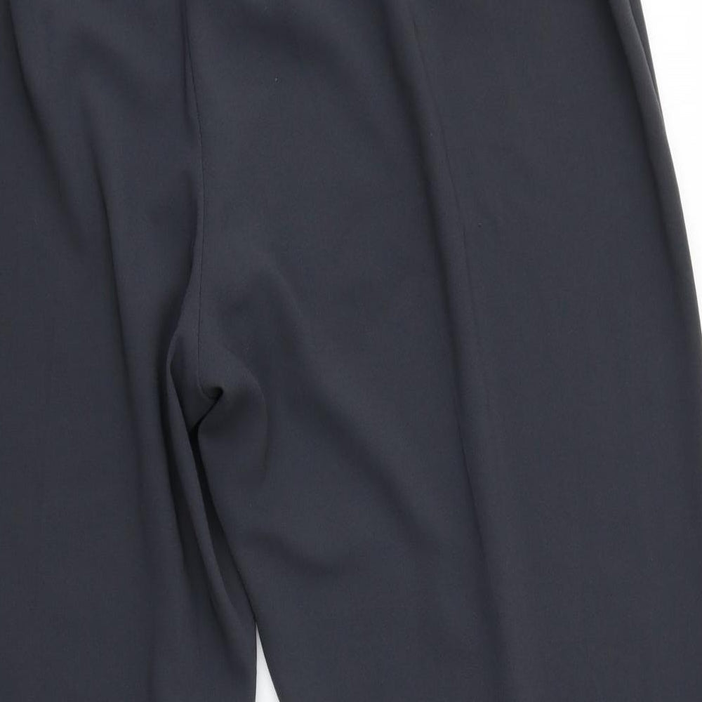 Primark Womens Grey Suit Trousers Size 20 L28 in