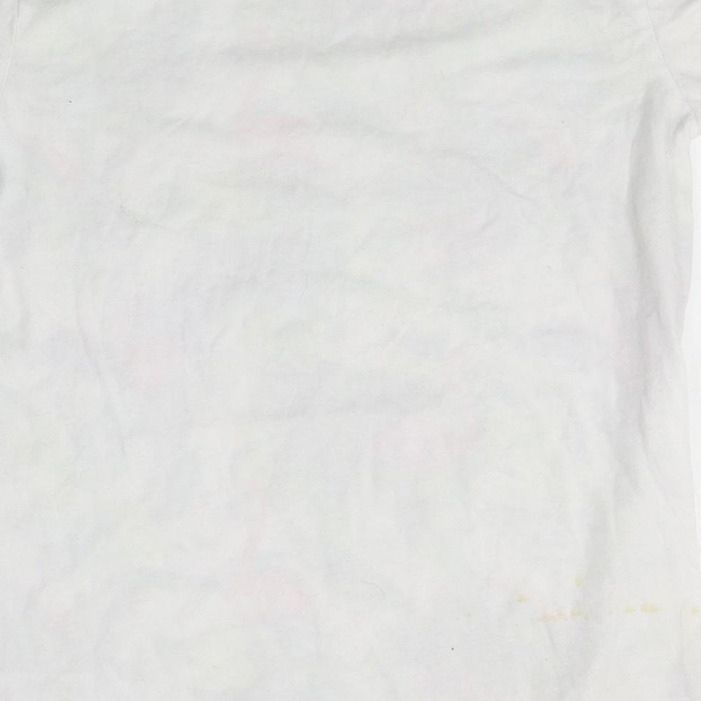 Matalan Boys Green Floral Basic T-Shirt Size 13 Years