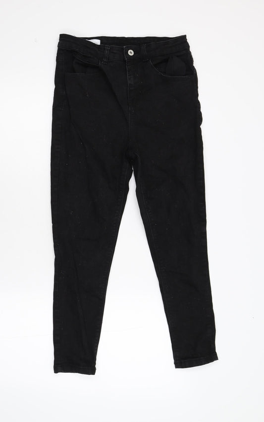 Collusion Womens Black Skinny Jeans Size 30 L28 in