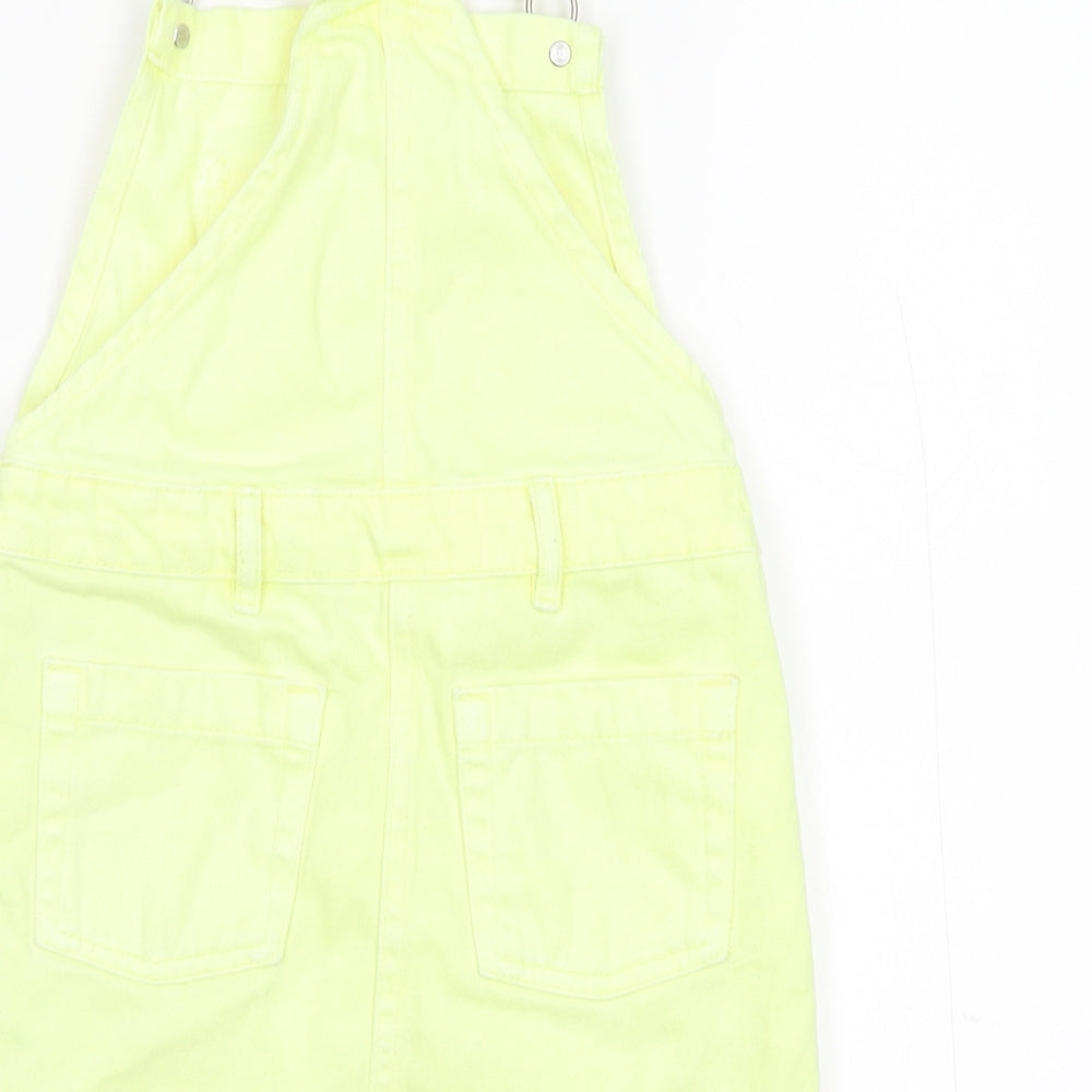 NEXT Girls Yellow Dungaree One-Piece Size 5 Years