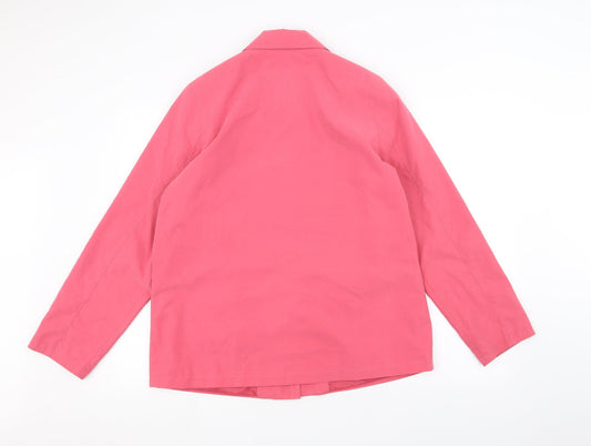 Womens UK Size 16 Marks and Spencer Pink Jacket