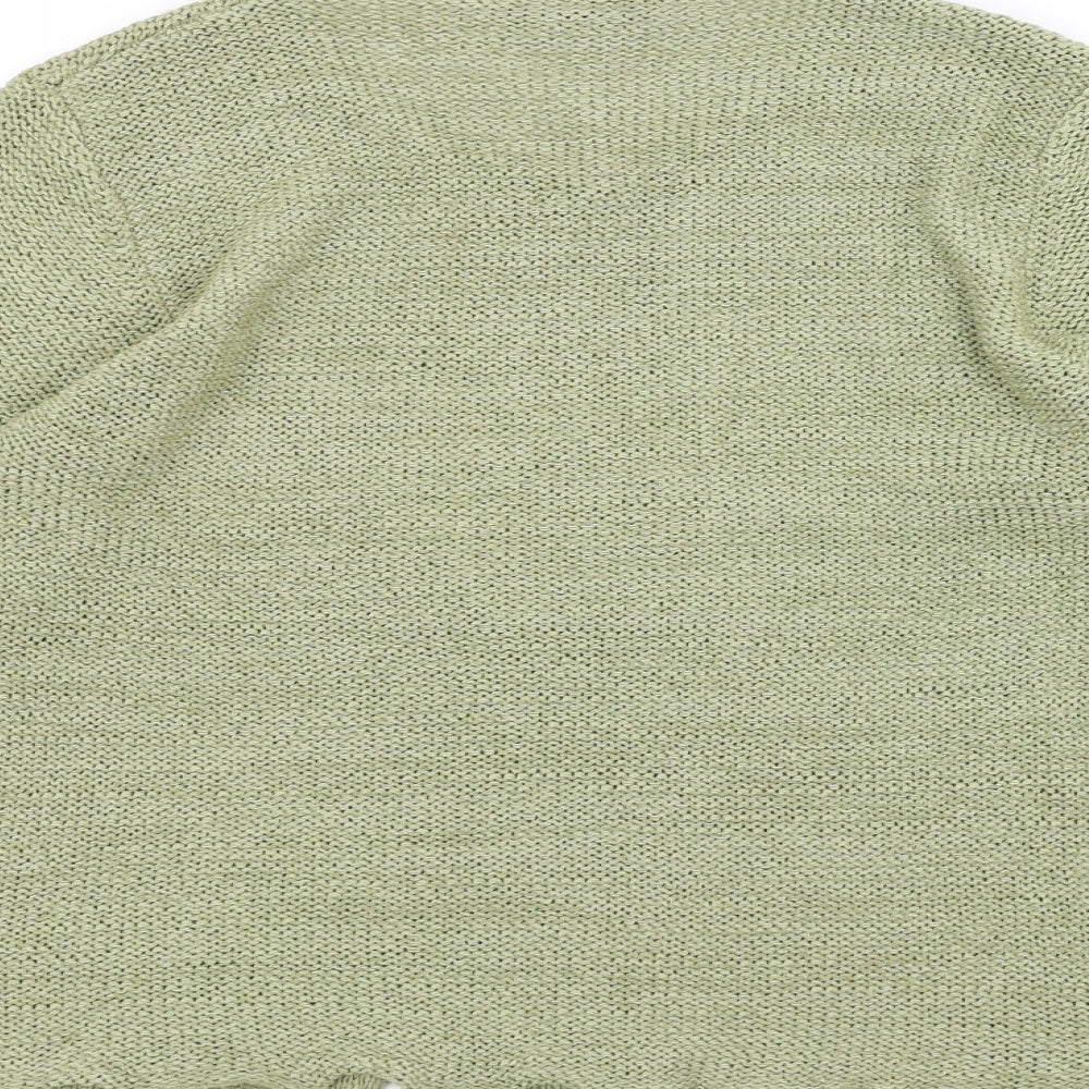 STEPHEN Womens Green Knit Pullover Jumper Size M