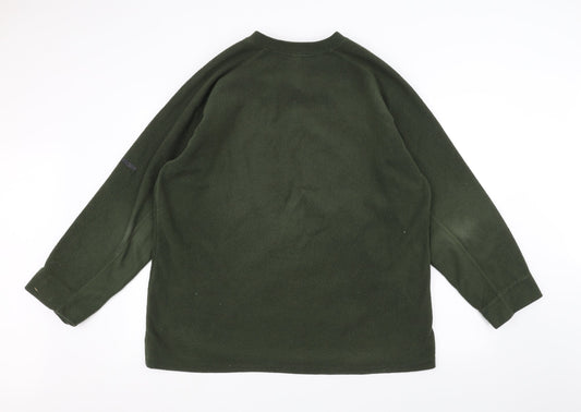 Avenue Mens Green Pullover Jumper Size L