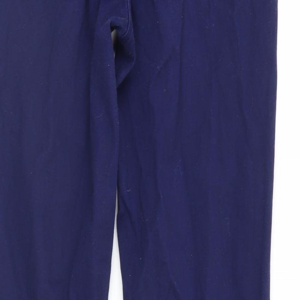 NEXT Womens Blue Denim Tapered Jeans Size 10 L28 in