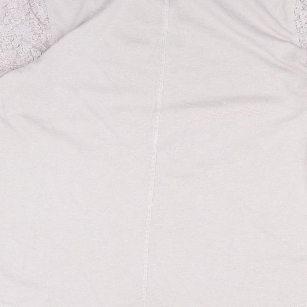 Womens UK Size 18 NEXT Pink Basic Blouse