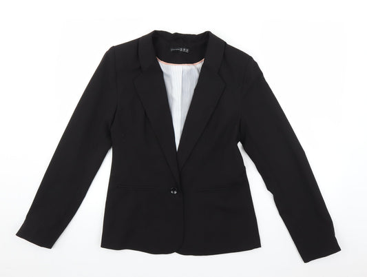 Atmosphere Womens Black Jacket Suit Jacket Size 10