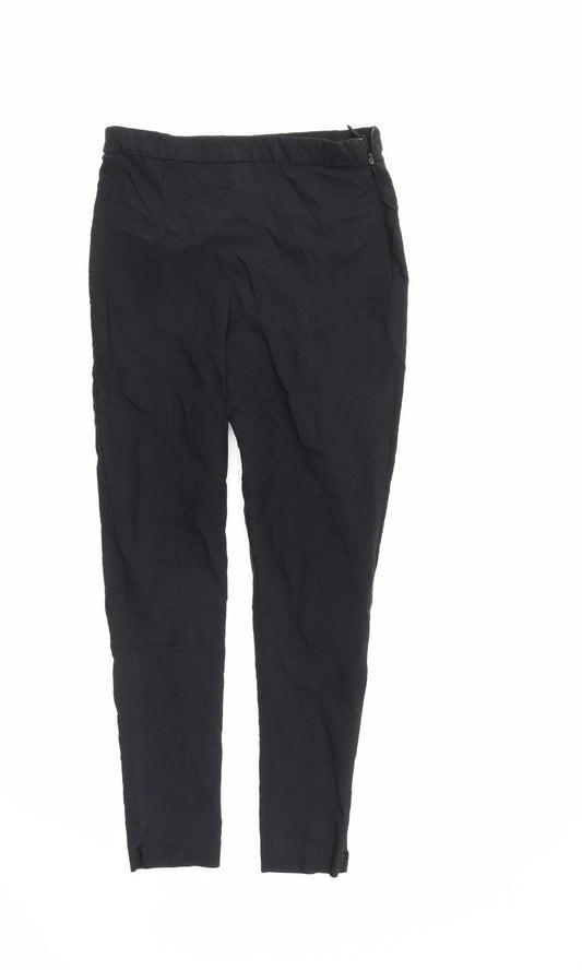 Womens UK Size 8 ASOS Regular Fit Black Trousers