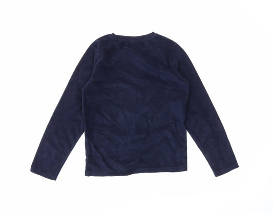 F&F Boys Blue Pullover Jumper Size 10-11 Years