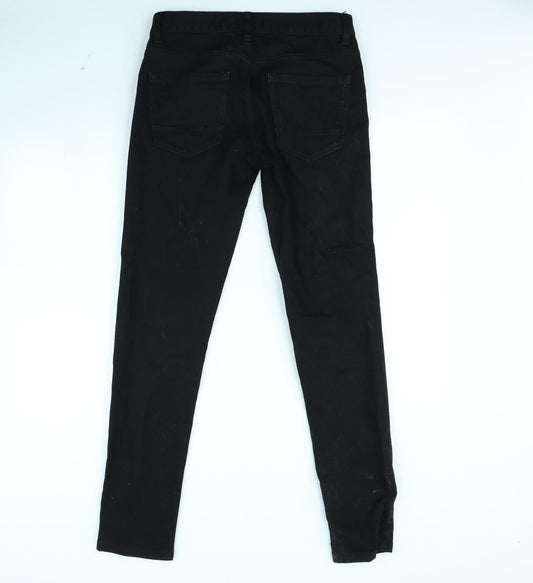 NEXT Womens Black Skinny Jeans Size 28 in L29 in