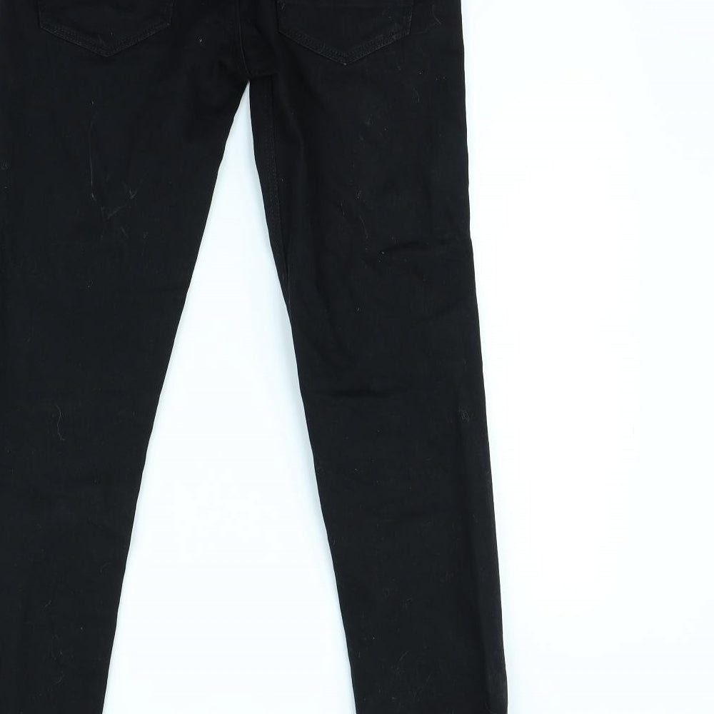 NEXT Womens Black Skinny Jeans Size 28 in L29 in