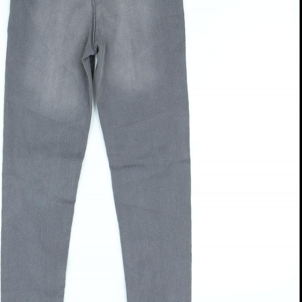Miss Evie Girls Grey Skinny Jeans Size 10 Years