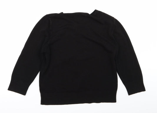 Womens UK Size 12 Preworn Black Jacket