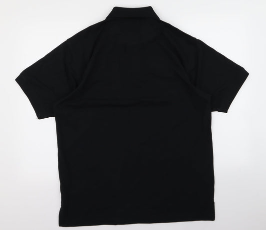 Kustom Kit Mens Black Polo Size L