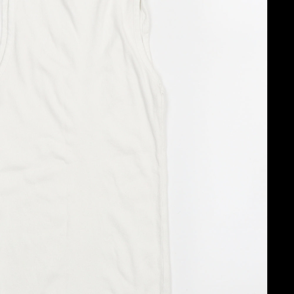 Atmosphere Womens White Basic T-Shirt Size 10