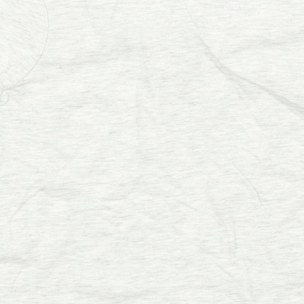Brand and care label for Next Baby Grey Basic T-Shirt, size 12-18, Months - bunny