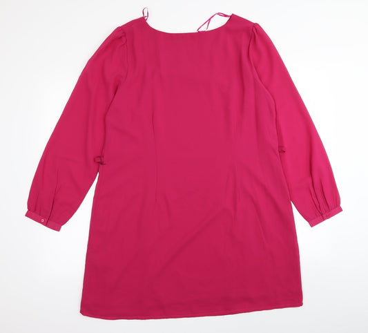 Primark Womens Pink A-Line Size 14