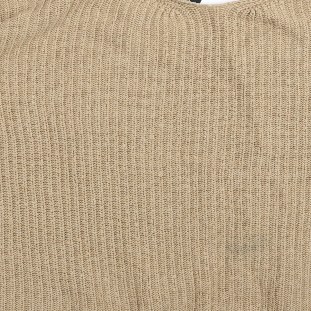 Topshop Womens Brown Pullover Jumper Size 8