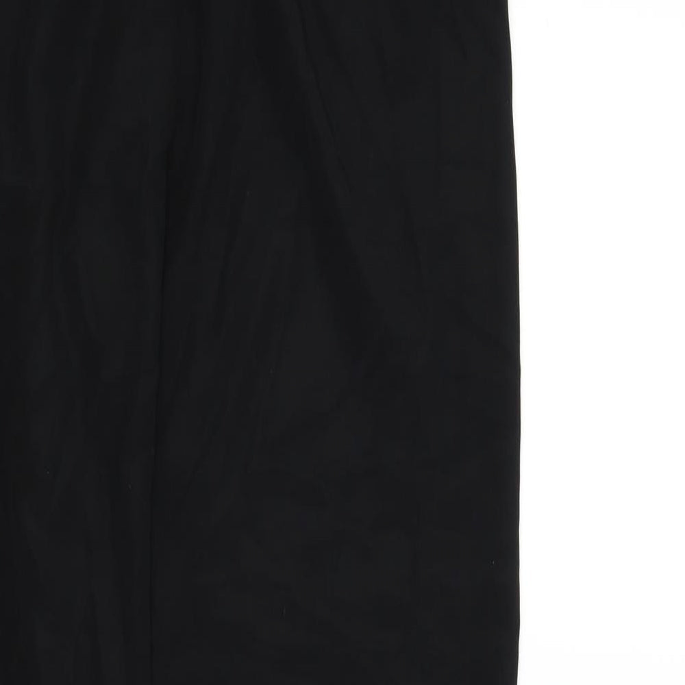 Womens UK Size 14 OPUS Regular Fit Black Trousers