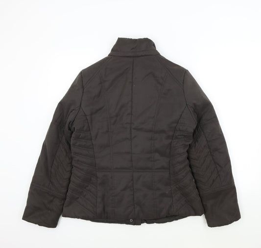 Womens UK Size 14 Principles Brown Overcoat