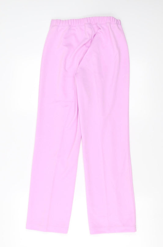 Womens UK Size 8 Damart Regular Fit Purple Trousers