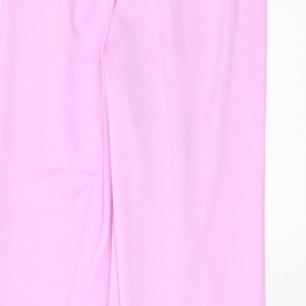Womens UK Size 8 Damart Regular Fit Purple Trousers