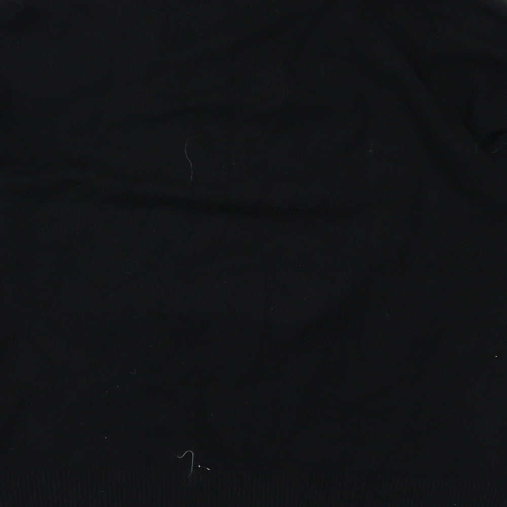 Adini Womens Black Cardigan Jumper Size L