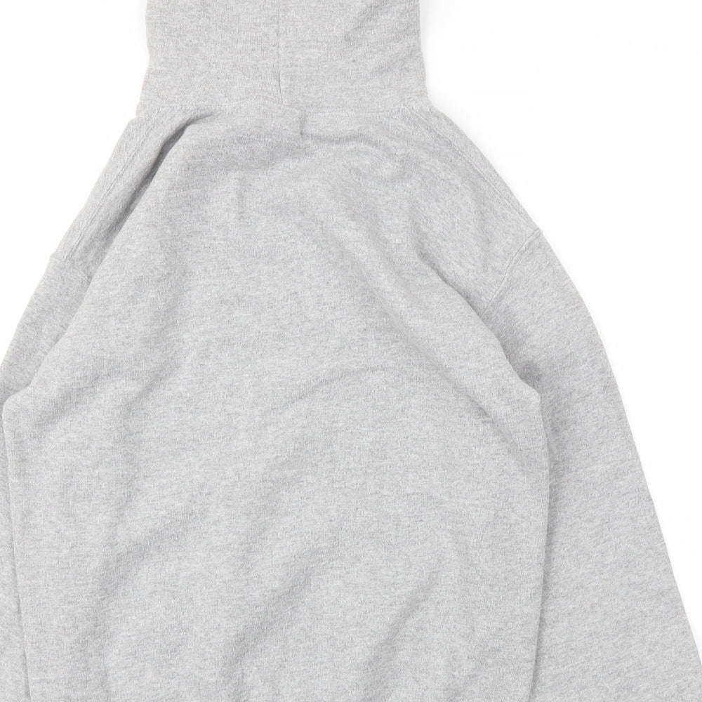 Gildan Mens Grey Pullover Jumper Size S