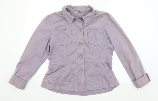 Womens UK Size 16 George Purple Jacket