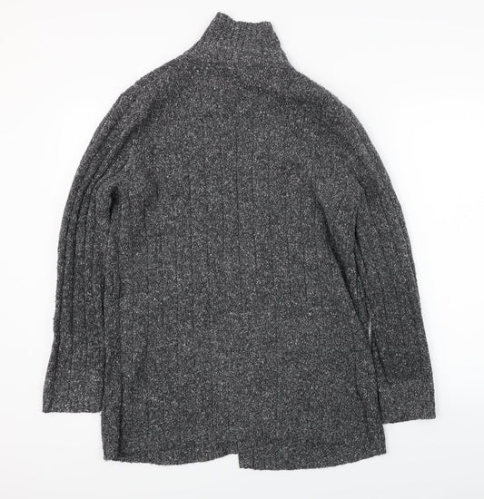 Preworn Womens Grey Cardigan Jumper Size M