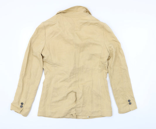 Zara Womens Beige   Jacket Blazer Size S