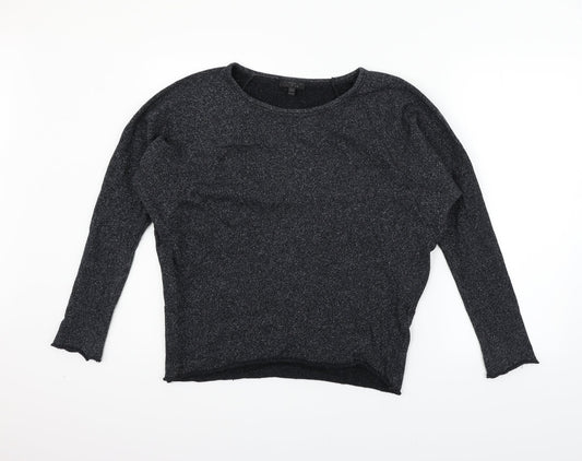 Topshop Womens Grey Pullover Jumper Size 8