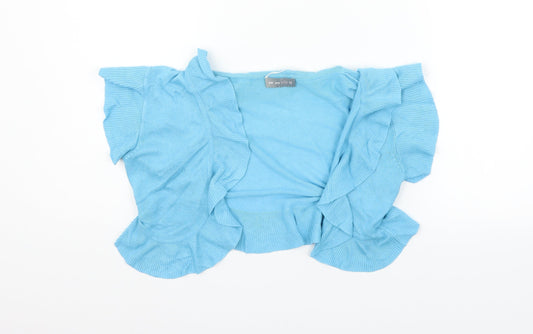 Per Una Womens Blue Cardigan Jumper Size 12