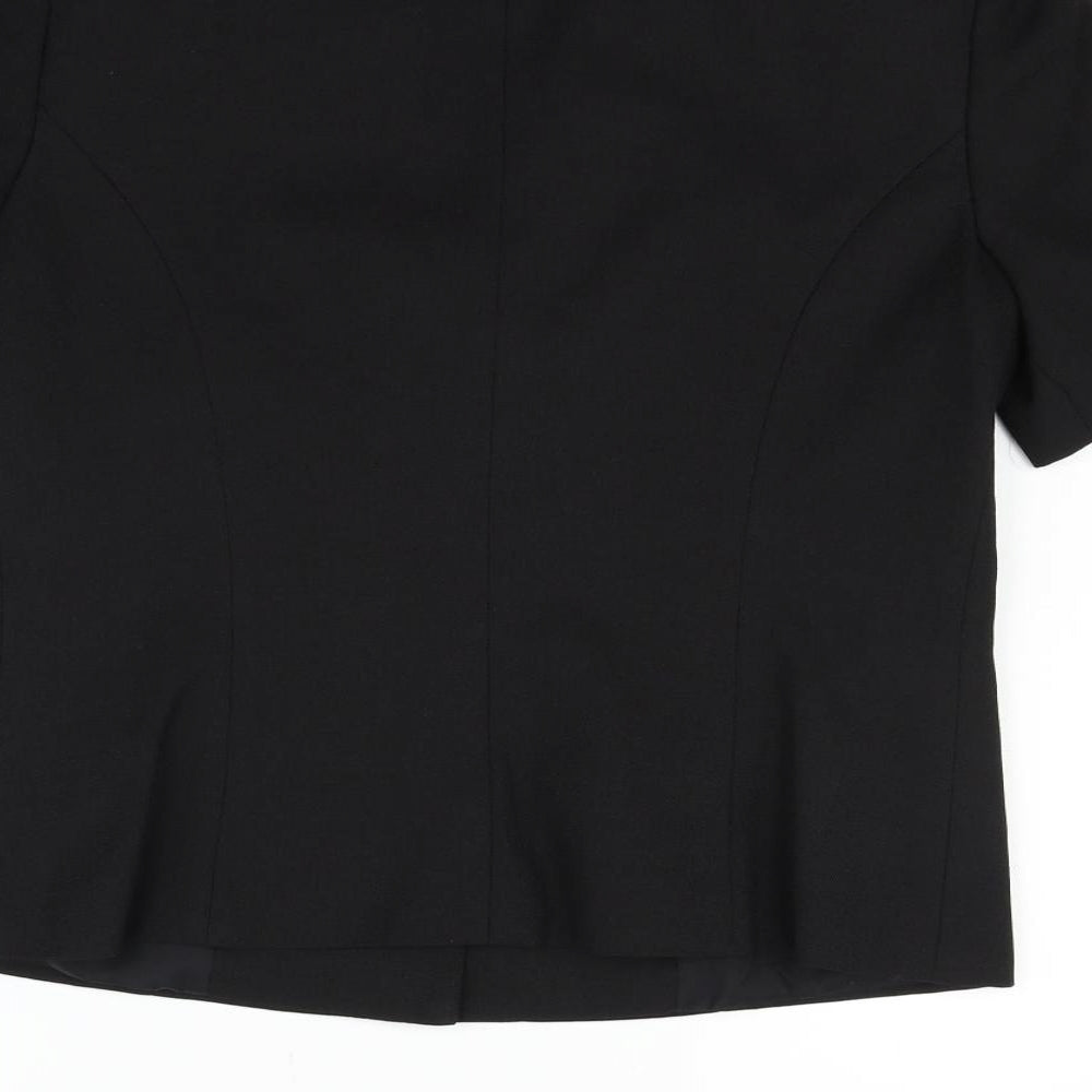 Womens UK Size 10 Roman Black Jacket