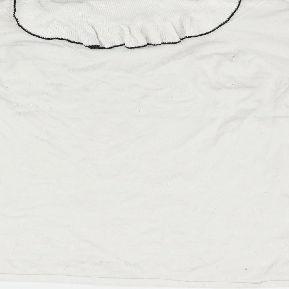 George Womens White Pullover Jumper Size 18