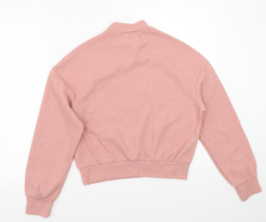 SheIn Womens Pink Pullover Jumper Size XS