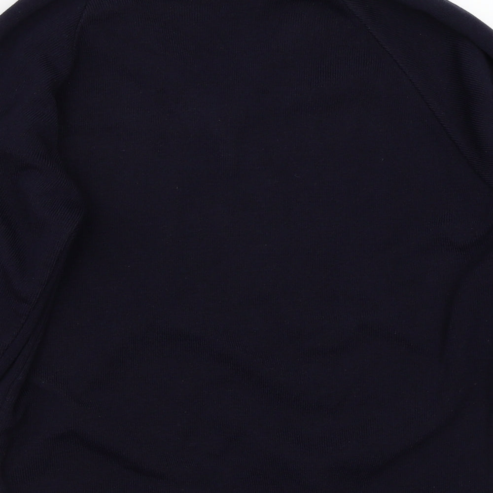 Michael Sehgal Womens Blue Pullover Jumper Size 10