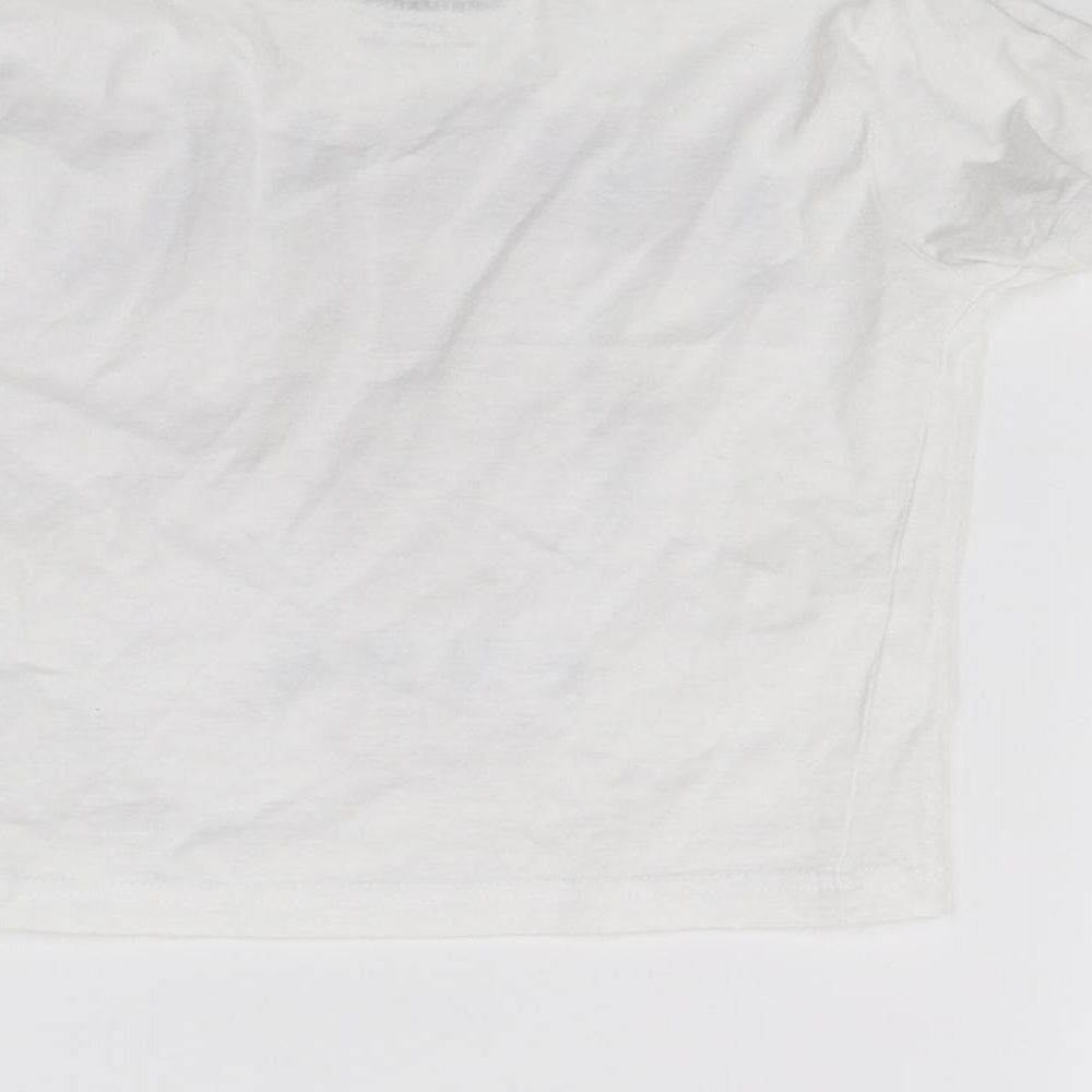 Primark Boys White Jersey Basic T-Shirt Size 2-3 Years - England Football