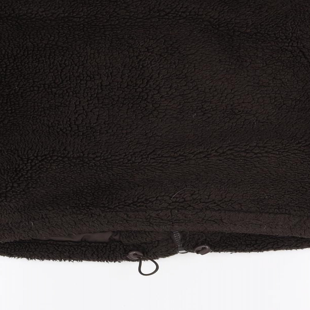 Primark Womens Brown Fleece Jacket Coat Size S