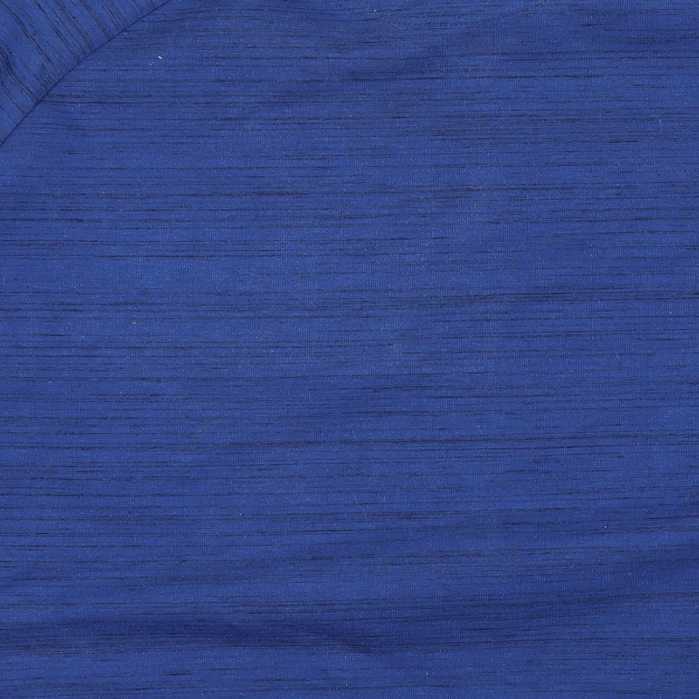 F&F Mens Blue Striped Pullover Jumper Size L