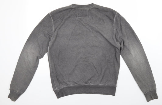 Cedar Wood State Mens Grey Pullover Jumper Size M