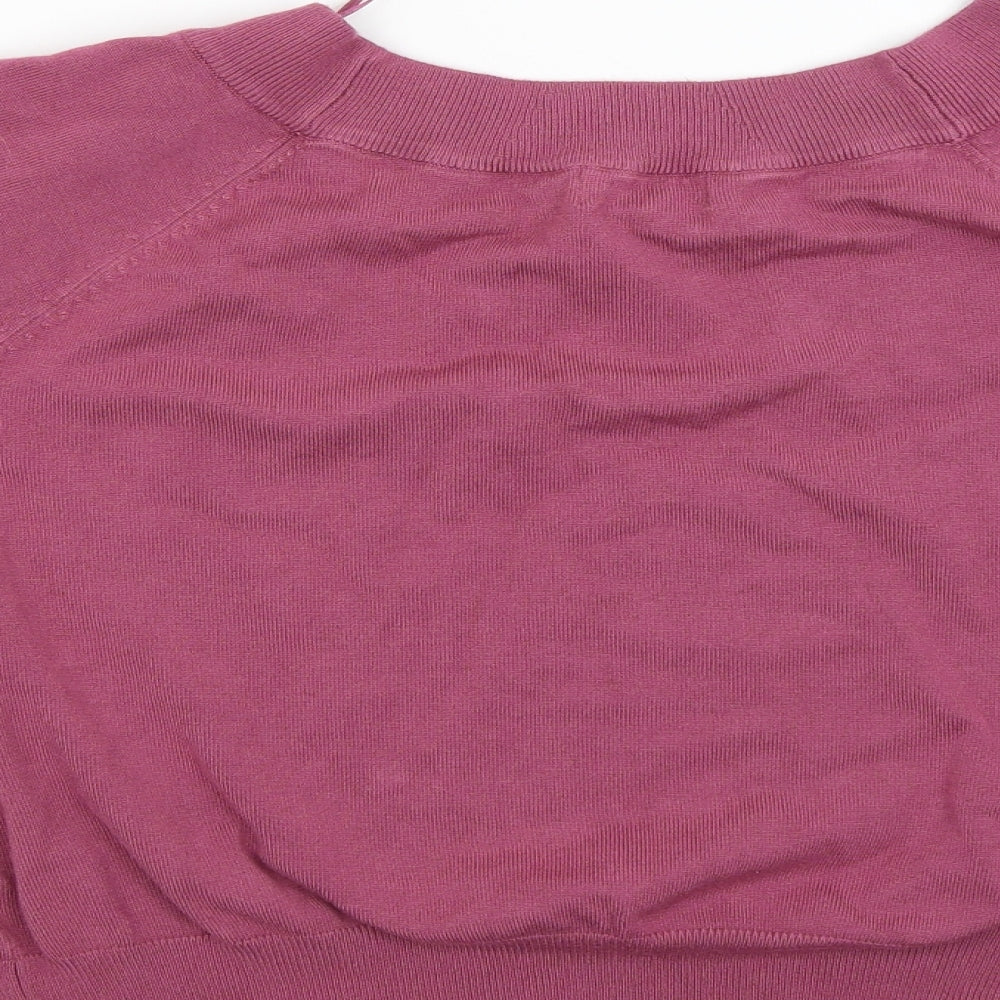 Moonsoon Womens Red Pullover Jumper Size 12