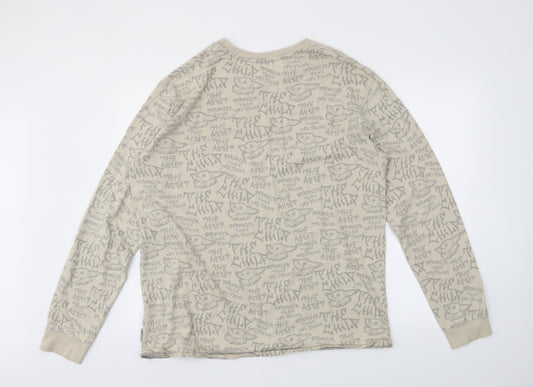Disney Womens Beige Pullover Jumper Size L