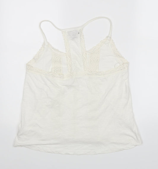 Womens UK Size 12 Atmosphere White Basic Blouse