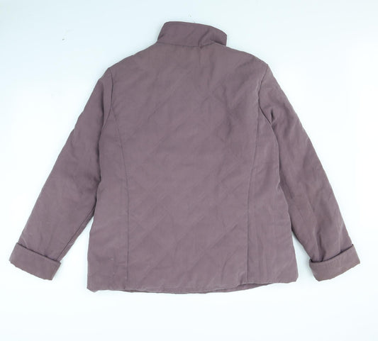 Womens UK Size 16 Elegance Purple Jacket