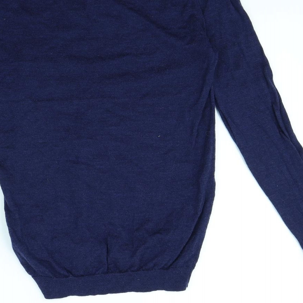Topman Mens Blue Pullover Jumper Size M